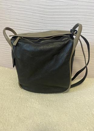 Rossi firenze mlx14p кожаная сумка - рюкзак 2 в 1