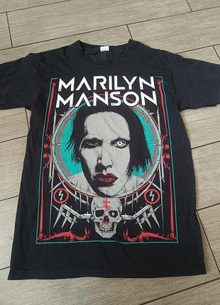 Футболка marilyn manson