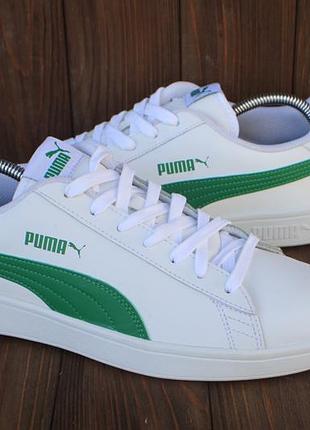 Кросівки puma smash v2 шкіра оригінал 44р кеди кросівки