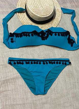 Calzedonia крутой раздельный купальник качественного бренда (италия)