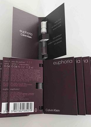 Calvin klein euphoria парфумована вода пробник 1,2мл