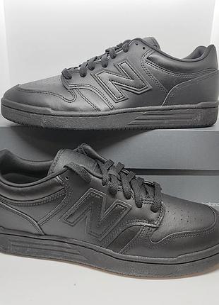 Кожаные кроссовки кеды new balance 480 bb480l3b оригинал