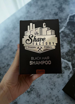 Тонирующий шампунь для волос в сашетах (9х25мл) the shave factory