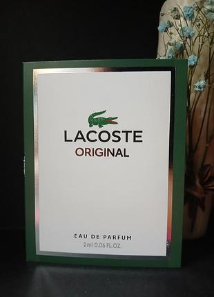 Lacoste original пробник парфюм