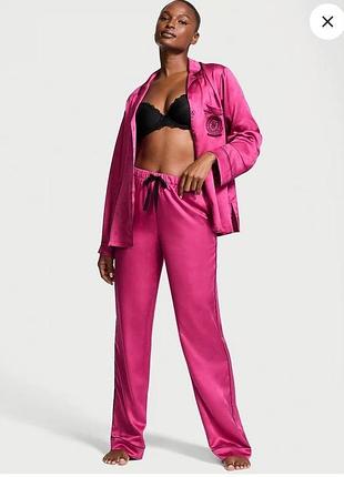 Сатінова піжама victoria’s secret