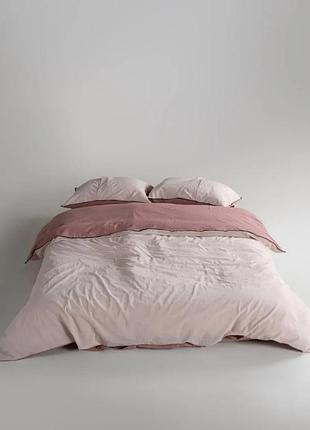 Туреччина 🇹🇷, новинка, преміальної якості євро комплект постільної білизни, варена бавовна