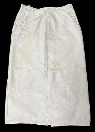 Шкіряна спідниця