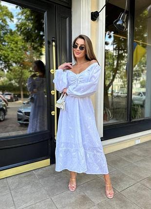 Сукня міді легенька літня