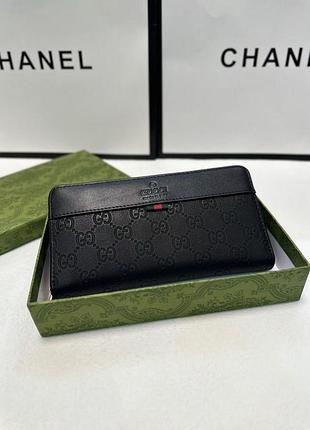 Кожаный клатч портмоне кошелек