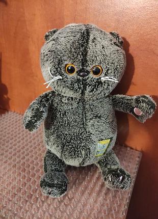 Мягкая игрушка басик котик