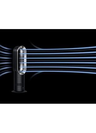 Обігрівач-вентилятор dyson am09 hot+cool jet focus black 3