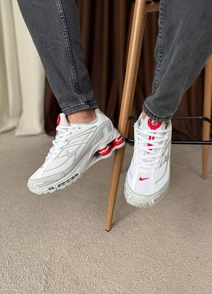 Supreme x nike shox ride 2 sp white grey 2