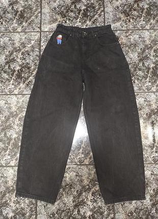 Черные Zara Baggy багги