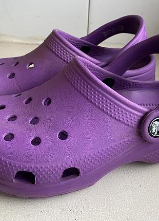 Шлепанцы сабо 🐊 crocs 33р. 8