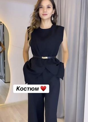 Брючный костюм как на праздник так и повседневной жизни