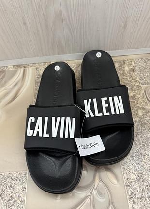 Шлепанцы calvin klein