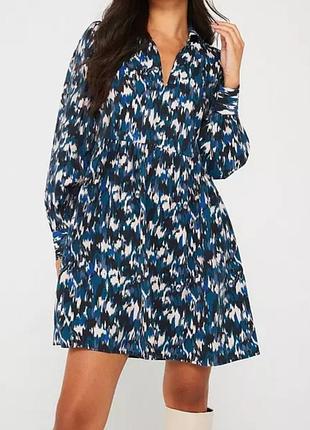 Стильное натуральное платье, платье на весну, платье нарядное, платье для офиса, платье свободного кроя