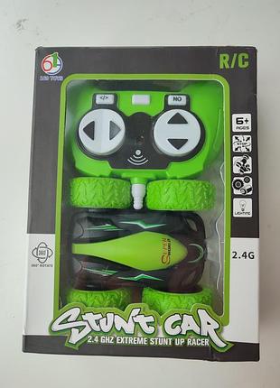 Трюковая машинка перевертыш на радиоуправлении stunt car usb зарядка