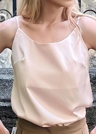 Топ майка жіноча атласна primark