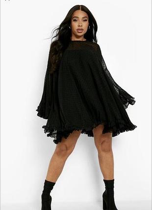 Сукня плаття boohoo вільного крою прозоре
