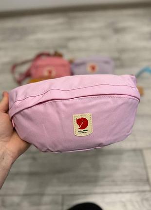 Топ якість! бананка, сумка на пояс fjallraven kanken з тканини