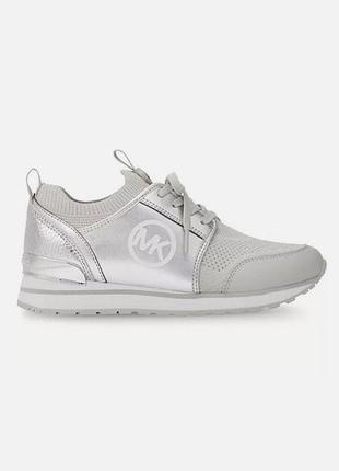 Літні кросівки dash knit silver michael kors