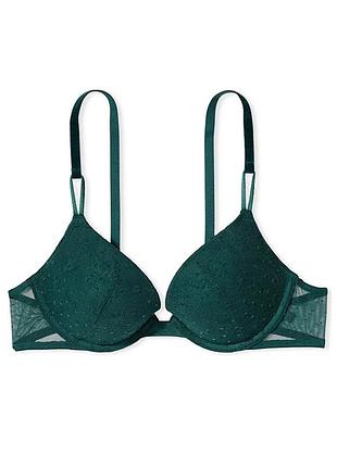 Бюстгальтер кружевной из пуш ап victoria's secret sexy tee lace push-up bra