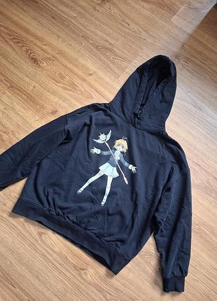 Худи с принтом аниме