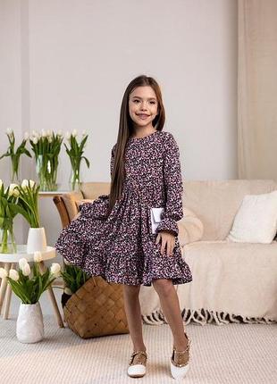 Невероятное цветочное платье