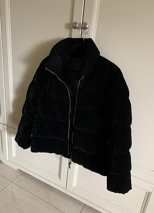 Велюрова курточка massimo dutti