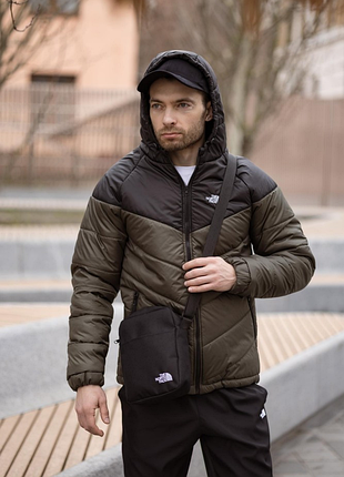 Куртка чоловіча active tnf чорно-хакі м-53566