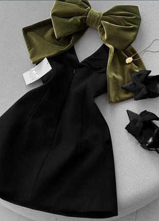 Вечірня сукня zara бант велюр