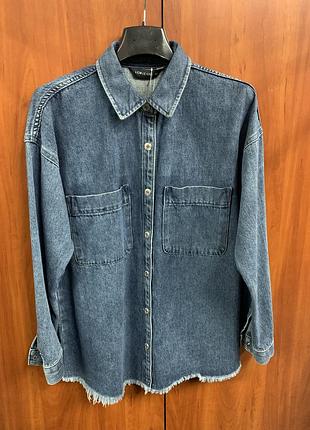 Джинсова сорочка lc waikiki