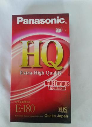 Відеокасети/ видеокассеты vhs panasonic для відеомагнітофона нові, 180 хв.
