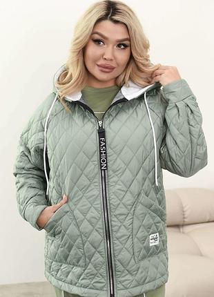 Куртка на весну осень батал. цвета. 48-62.