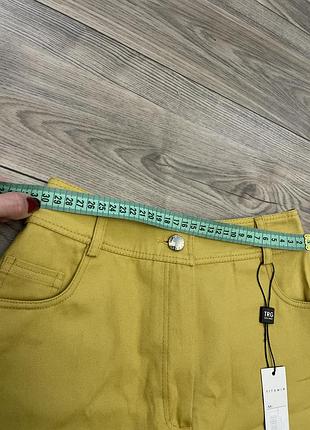 Нова міні спідниця кольору гірчиця 7