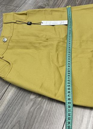 Нова міні спідниця кольору гірчиця 8