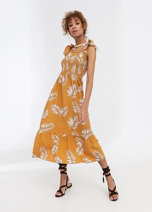 Новое, платье, платье, миди, сарафан