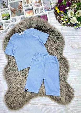Літній костюм для дівчинки