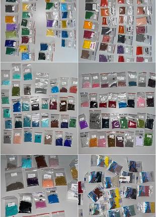Чешский бисер preciosa czech beads 10/0, miyuki round 11/0, бисер японский toho mix, miyuki delica 11/0, toho round tr-15