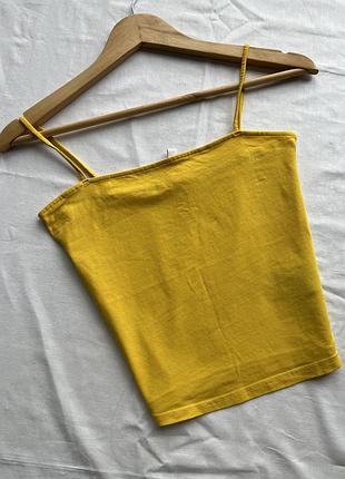 Майка топ на бретелях h&amp;m