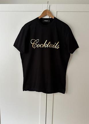 Футболка чорна dsguared2