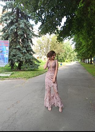 Вечірня випускна сукня плаття