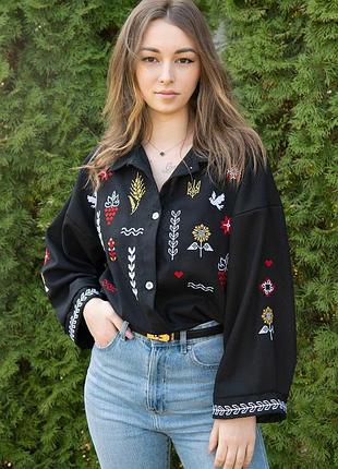 Вышиванка льняная