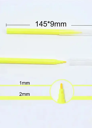 Набір скетч-маркерів 2 в 1 / фломастери (маркери) 2 в 1 ! маркер+ручка!