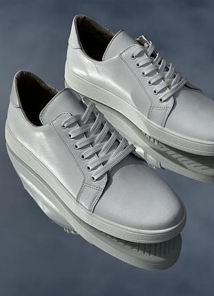 Женские базовые кожаные кеды белые натуральная кожа замша в наличии 42р 43р по заказу 36-44р