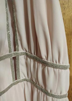 Красивый нежный сарафан платье h&m вечерне коктельное3 фото