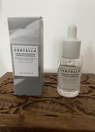 Skin1004 - tone brightening capsule ampoule 30 ml, ампульная сыворотка для сияния кожи