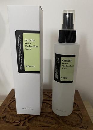 Тонер з екстрактом центели азіатської , cosrx centella water alcool free toner 150 ml