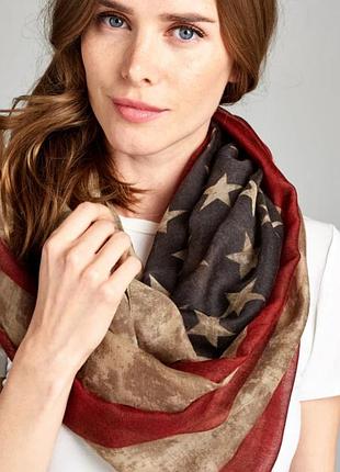 Шарф винтажный tally well 
новый